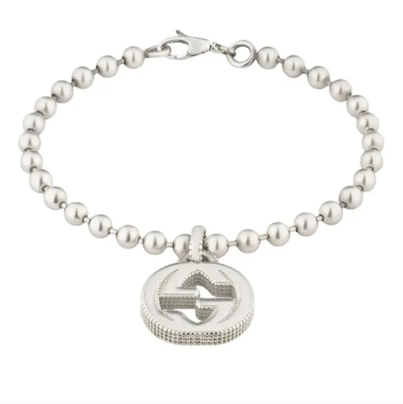 Gucci SilverBracelet Never Worn Sterling Silver/ Gorgeous Gift! - Picture 1 of 6